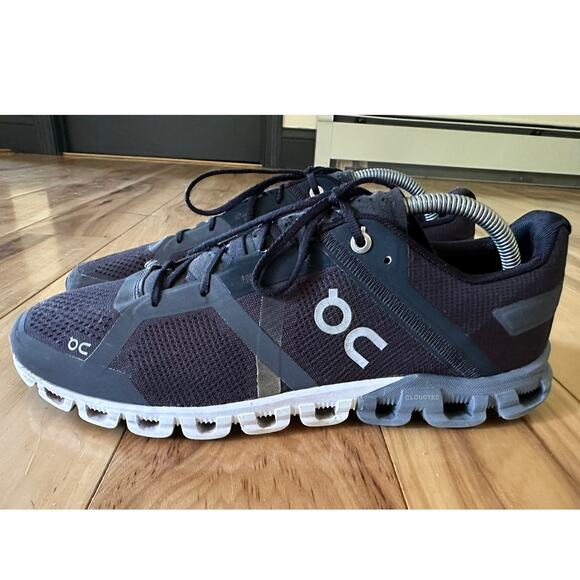 On Cloud Other - On Cloudflow Men's Black Asphalt Athletic Running Shoes Sneakers Size 9.5